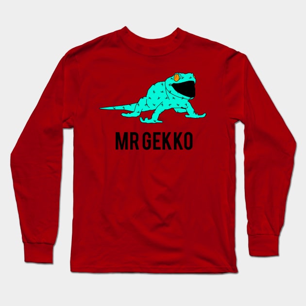 Mr Gekko Long Sleeve T-Shirt by MrGekko
